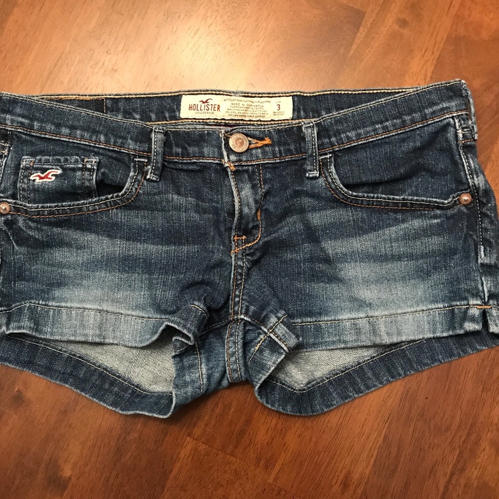 EUC Denim Shorts by Hollister in Sz 3